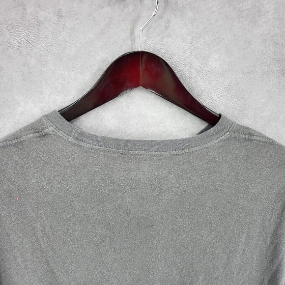 The Rolling Stones Shirt Mens Medium Gray Short Sleeve Graphic Tee Cotton * - Picture 7 of 8